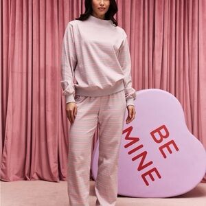 Parke Cotton Boxer Pants- Darling Stripe L